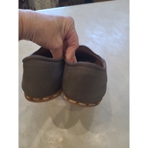 Sabah Leather Handmade  Loafers Ashland Gray Men SZ 39 US 7.5-8 quiet luxury - Picture 3 of 11